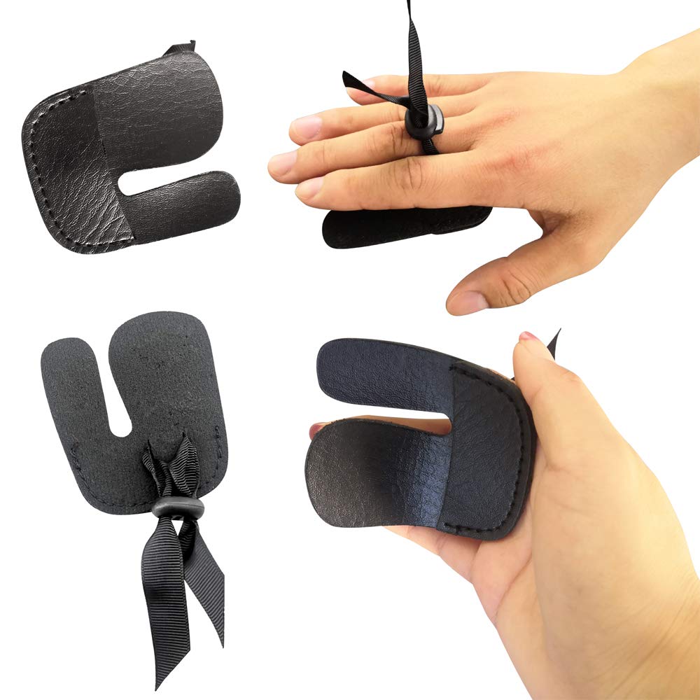 2pcs Brassards Adulte en Faux Cuir, Protection De Bras Tir À l'arc