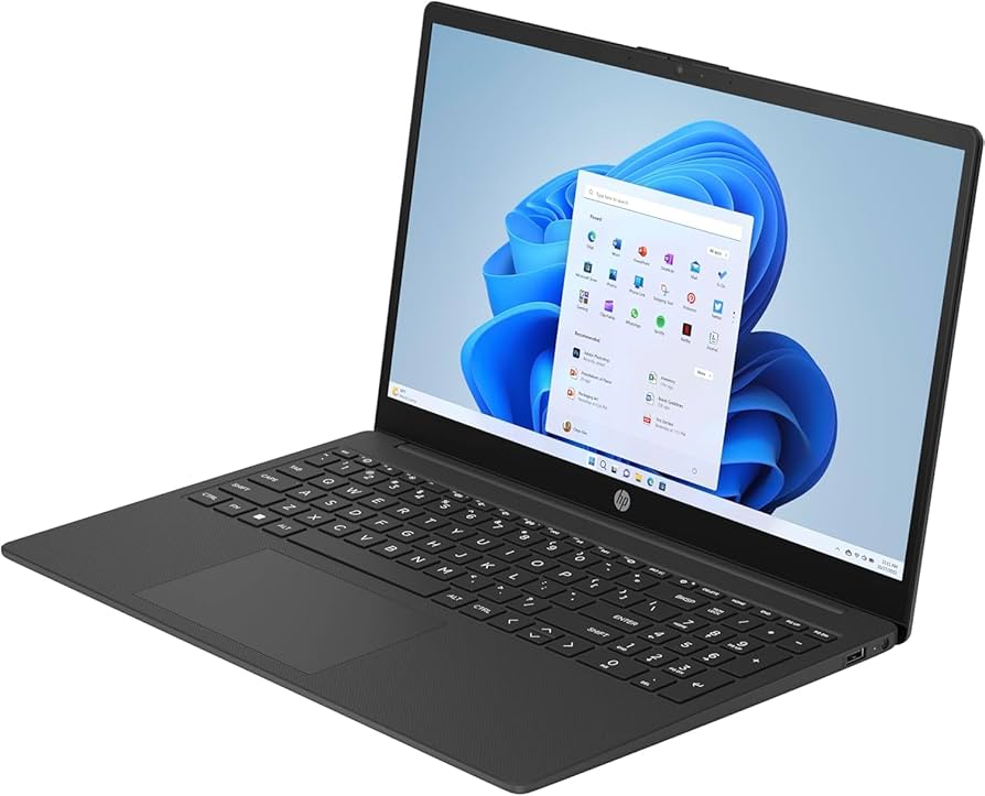 HP 15 inch Laptop for Students, Intel N100 Processor, 8GB RAM, 128