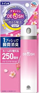 DEOSH DEOSH 厕所除臭芳香 按压式喷雾剂 [重塑花香] 将难闻的气味变为好香味(阿斯制药)