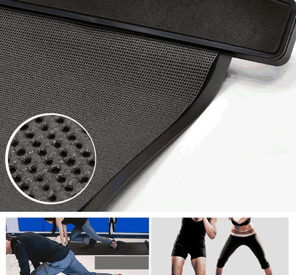 Slide Board - Tabla De Ejercicios Para Entrenamiento Físico Y Terapia Con Botines Y Bolsa De Transporte Incluida
