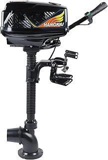 4.0jet Pump Electric Outboard Motor, 48v 1000w Brushless Fishing Boat Engine, Heavy Duty Trolling Motor for Fishing Boats & Inflatable Kayaks, Long Shaft Electric Motor with Propeller