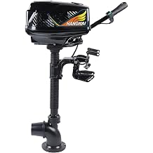 Electric Outboard Motor, 48V 1.3HP Jet Pump Brushless Motor 551Lbs Thrust 9.3MPH Speed Short Shaft for Inflatable Boat Fishing Kayak