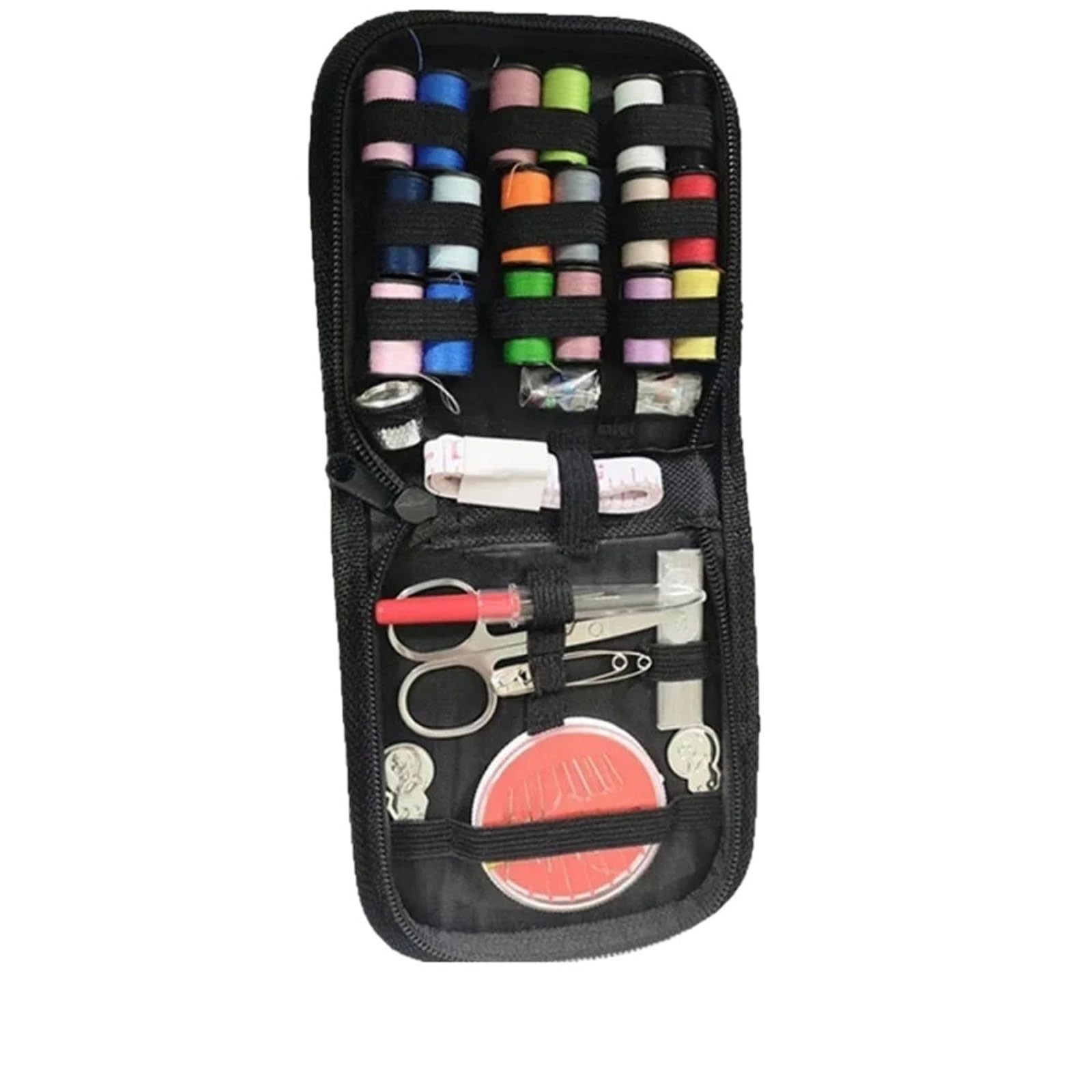 Dazhua Portable Sewing Kit with Threads, Needles, Scissors, Tape Measure, Buttons, and Storage Bag for Travel and Home Use(67pcs)
