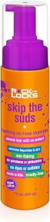 Rock the Locks Foaming Rinse-free Shampoo for Kids - 7 fl. oz, Cleans Hair with No Water or Rinsing, No Parabens or Phthalates or Sulfates, Cruelty-free