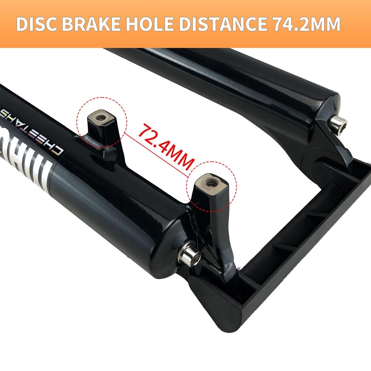 26 27,5 29 cali rowery górskie widelec z zawieszeniem pneumatycznym 120 mm 2.5-0.3 cm prosty/stożkowe przednie widelce 9 * 100 mm QR hamulec tarczowy rower ręczny/zdalny