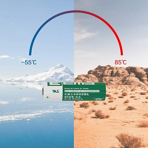 Miniatura 10 de EEMB AA 3V batería de litio no recargable 3V CR 14505 1800mAh batería de litio de un solo uso Li-MnO con certificación UL no carga batería para