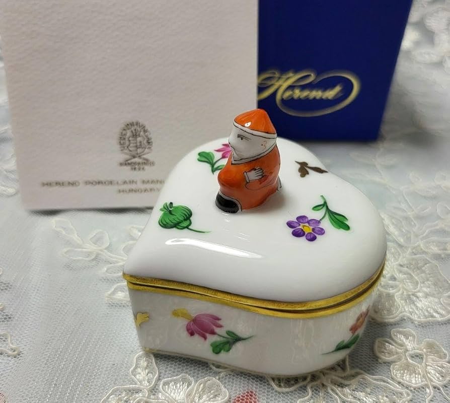 未使用✨ヘレンドシノワズリマンダリン宝尽くしアクセサリー 小物入れ 箱付