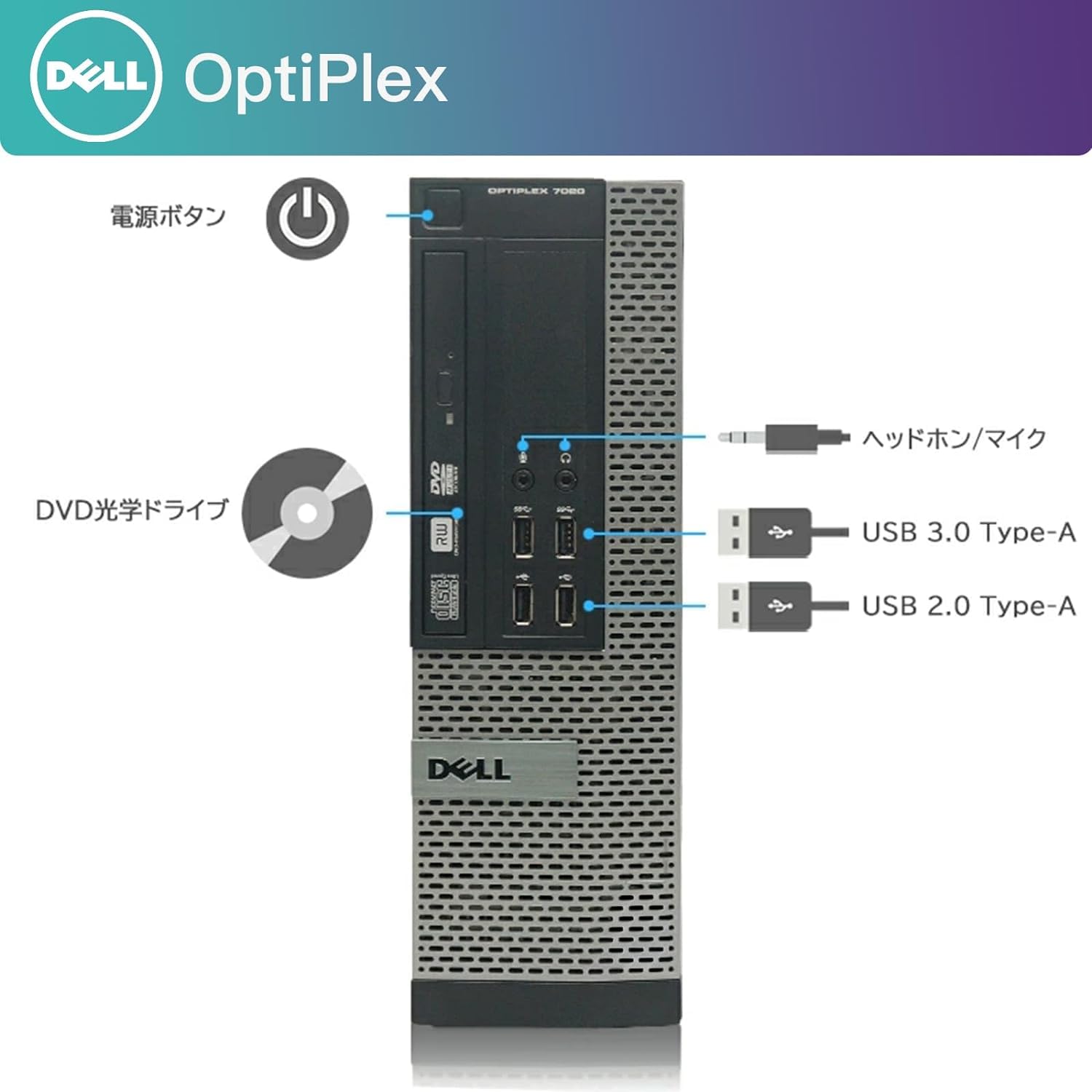 Amazon.co.jp: 【整備済み品】 Dell【intel i7 デスクトップ& 21.5