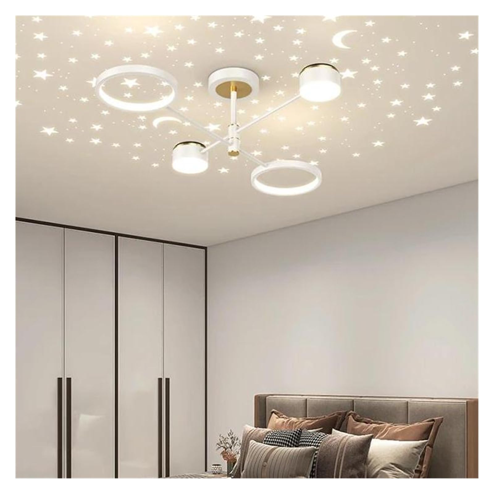 Plafonnier LED moderne lampe intérieure variation continue 84CM