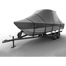 Seal Skin Covers T-Top Boat Cover, Waterproof & UV Resistant, Fits Center Console Boats Up to 22ft Long & 102 Wide, Durable & Snug Fit