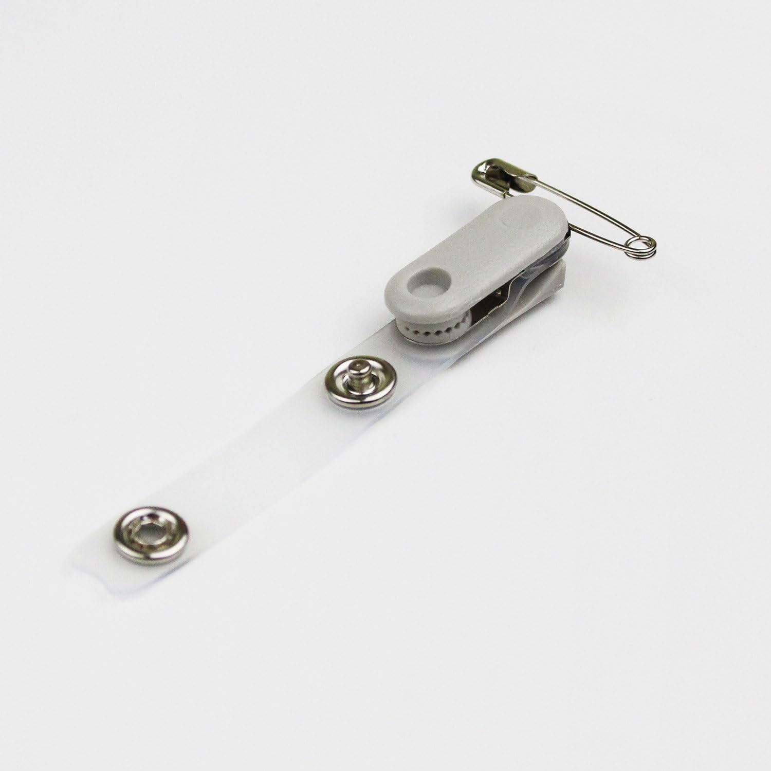 Close-up of Sonic Clip with safety pin