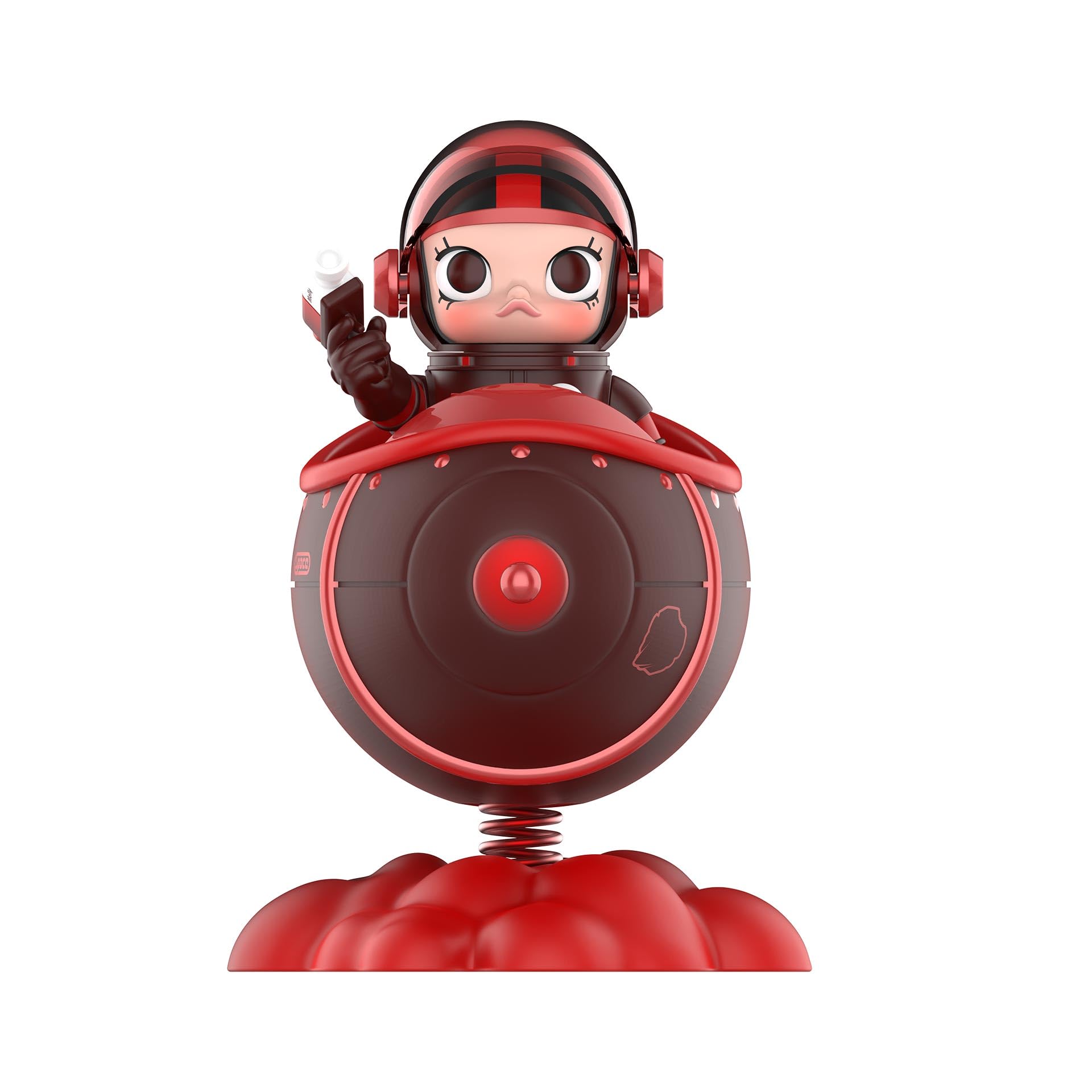 ぬいぐるみ POP MART MEGA SPACE MOLLY Blooming 100% Pop Mart Mega Space Molly Blooming Series Orchid 1 - US