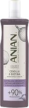 ANIAN - Onion and Biotin Shampoo 400 ml for Brittle Hair, Stimulates Hair Growth, Cleans Deep and Strengthens the Hair Structure, Does Not Onion Smell