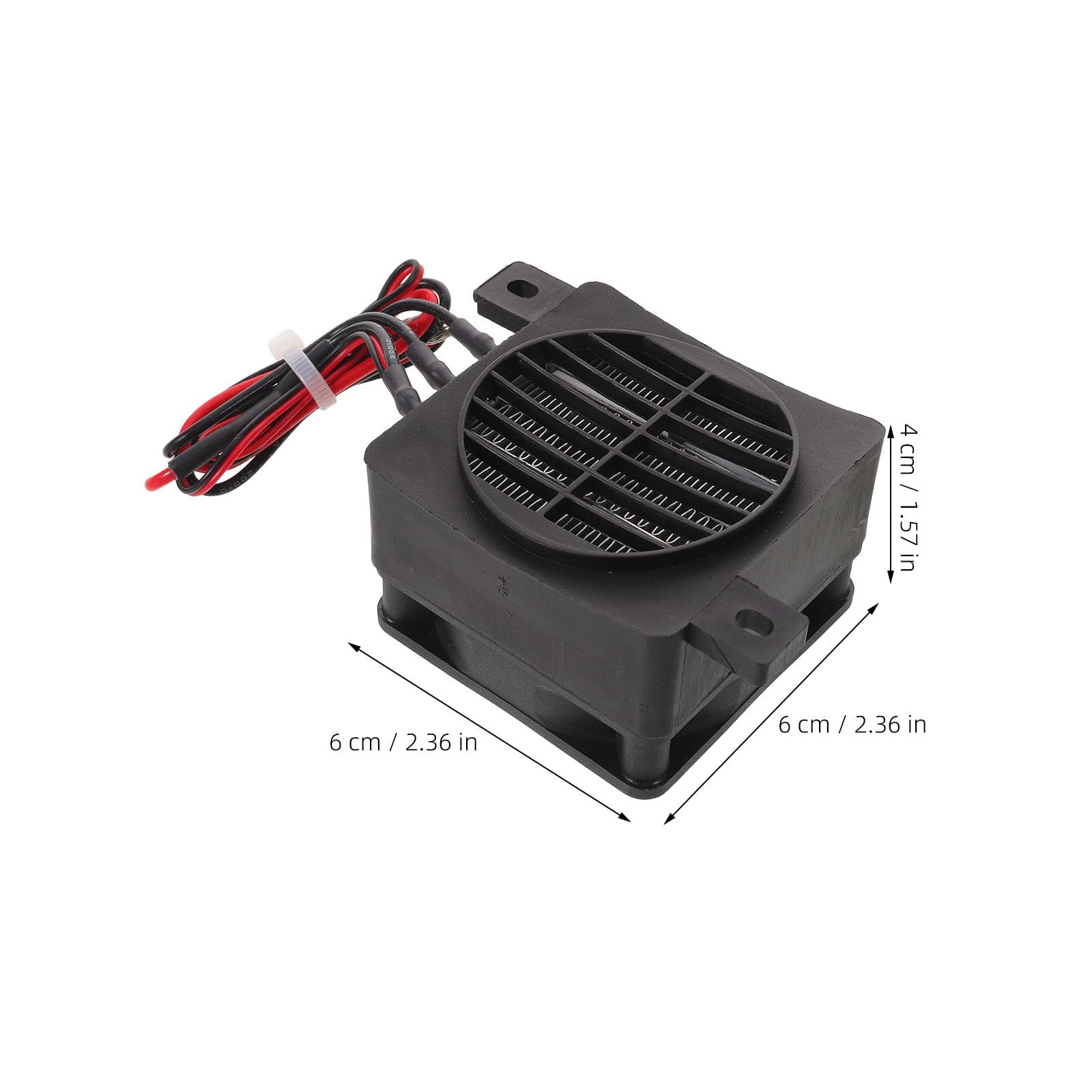DOITOOL Podgrzewacz powietrza do samochodu PTC, 100 W, 12 V, ogrzewanie o
