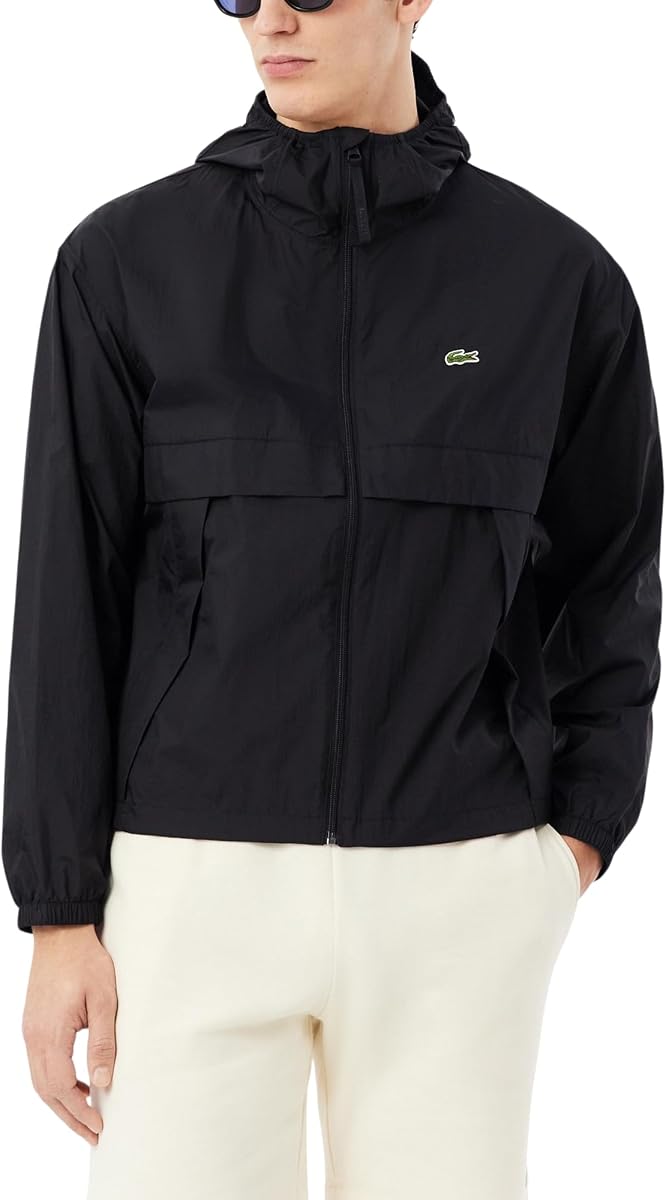 Chaqueta plegable, ligera y repelente al agua para hombre Lacoste