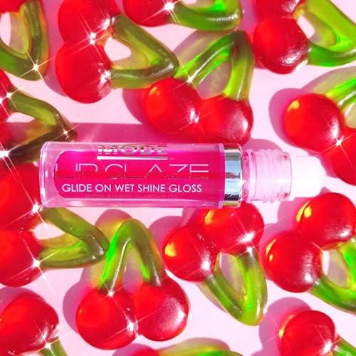 Miniatura 10 de MODE Lip Glaze - Brillo de labios saborizado delicioso sabor a canela roja caliente, brillo nutritivo dulce y húmedo, hidratante, aceites naturales