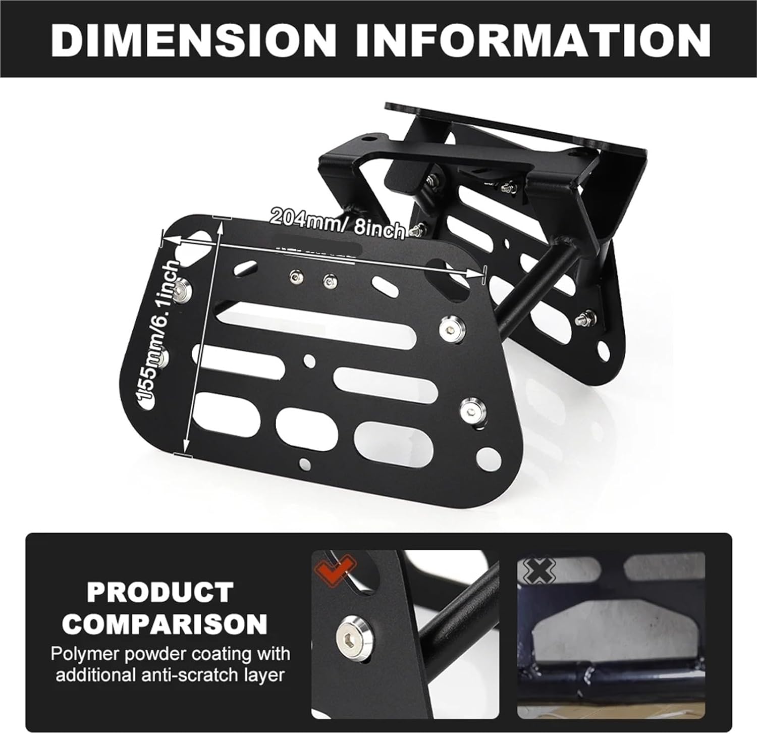 Replacement Side Luggage Rack for KTM 1290 Super Duke GT 2016-2023 2024 Motorcycle Saddlebag Support Bars Mounting Brackets