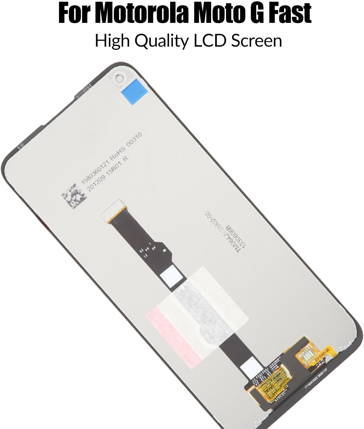 Replacement for Motorola Moto G Fast LCD Screen XT2045-3 Touch Display Panel Digitizer Assembly with Repair kit