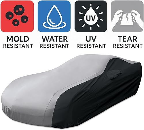 Miniatura 10 de Funda para coche C5 Corvette Ultraguard Plus 1997-2004  300 denier, resistente al agua, protección para interiores y exteriores, ajuste