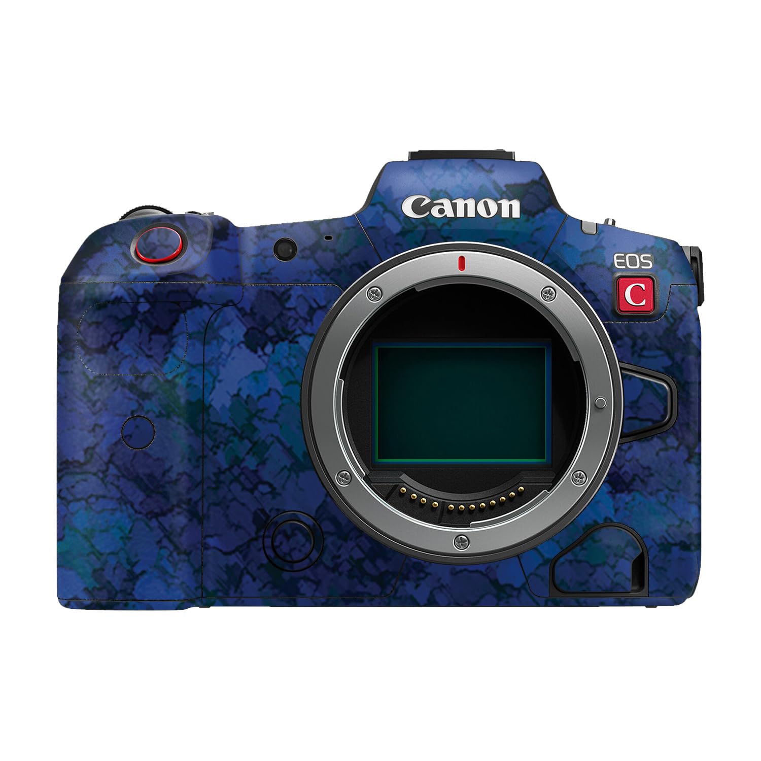 Camera Skin Compatible with Canon EOS R5C (2022) - Blue Ice - Premium 3M Vinyl Protective Wrap Decal Cover - Easy to Apply | Crafted in the USA by MightySkins