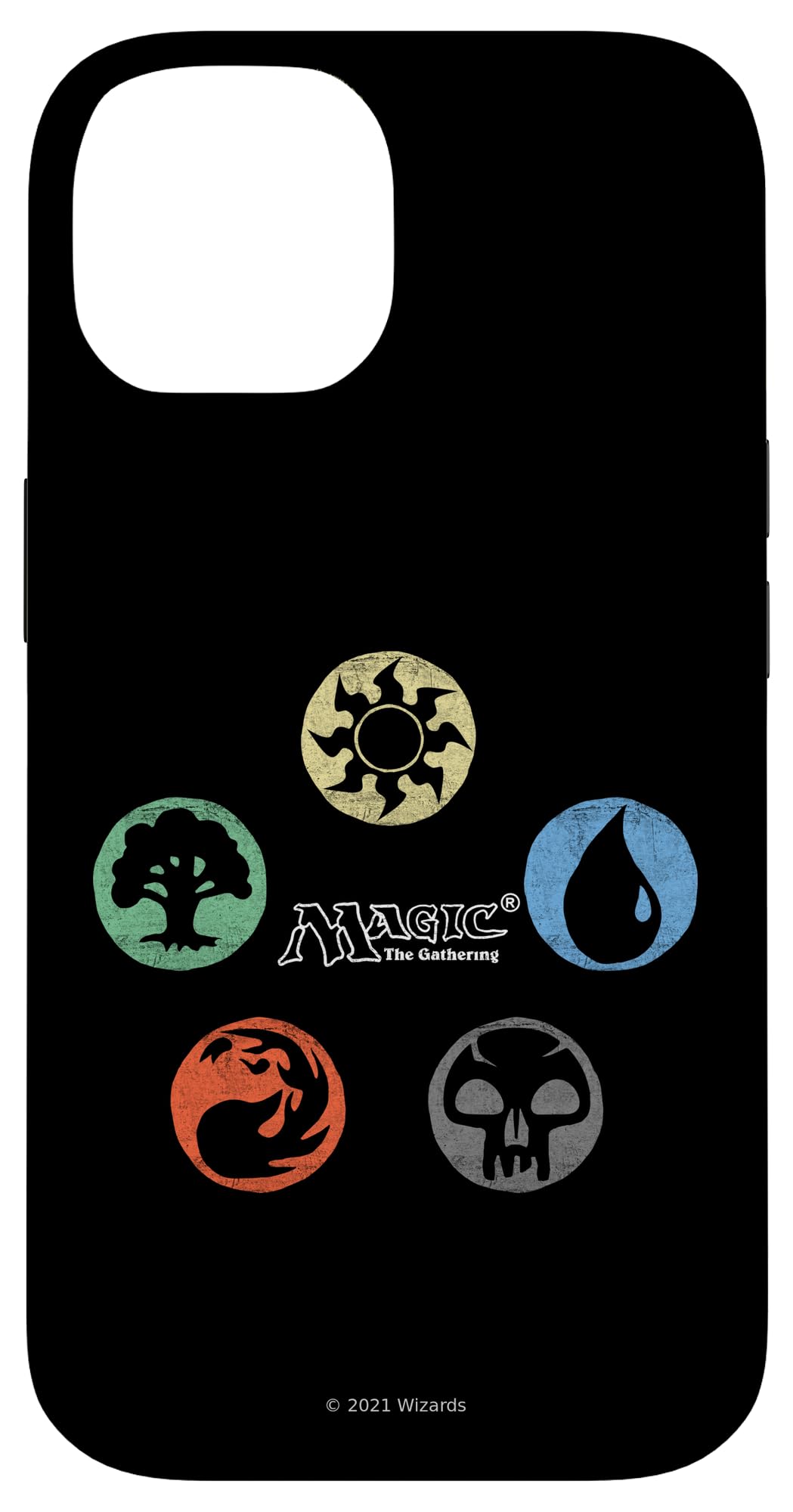 Amazon.com: Magic: The Gathering Colored Mana Symbols Case for