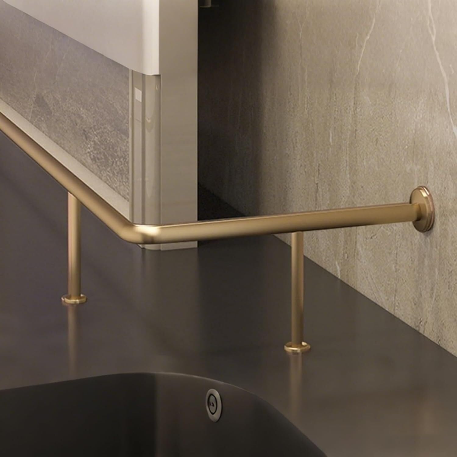 Pédale sous le comptoir de 100cm pour cuisine de maison et comptoir de restaurant