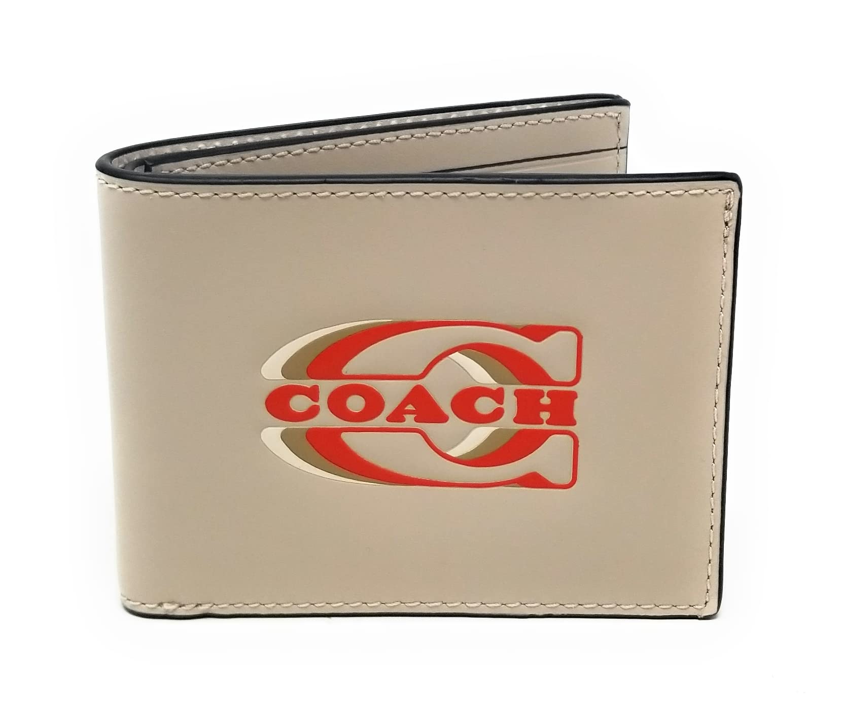 COACHMen's Slim Billfold Wallet, beige, purse
