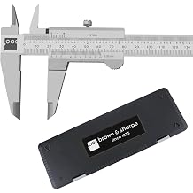 Brown&Sharpe 6 Inch Vernier Caliper 1/128 Inch Resolution