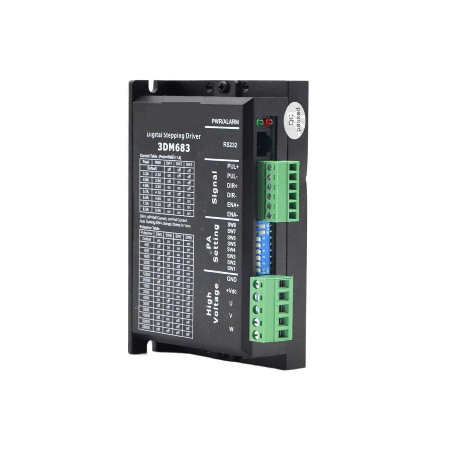 Driver 3DM683 Leadshine pour motorisation NEMA34 à réduction de résonance - 6
