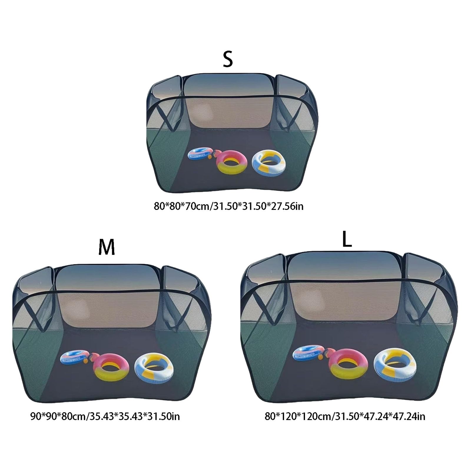 Red de almacenamiento multiusos ventilada junto a la piscina para natación | Soporte para equipo de natación con anclajes de suelo para trajes de baño húmedos y accesorios de agua