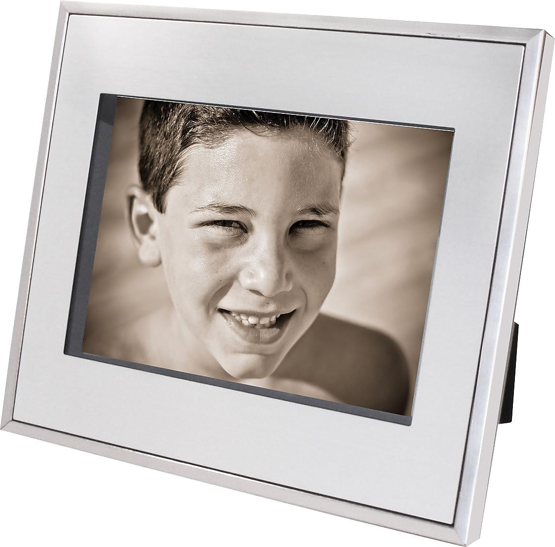 Natico 60-1057 Stainless Steel Frame, 5 x 7 Inches Or 7 x 5 Inches