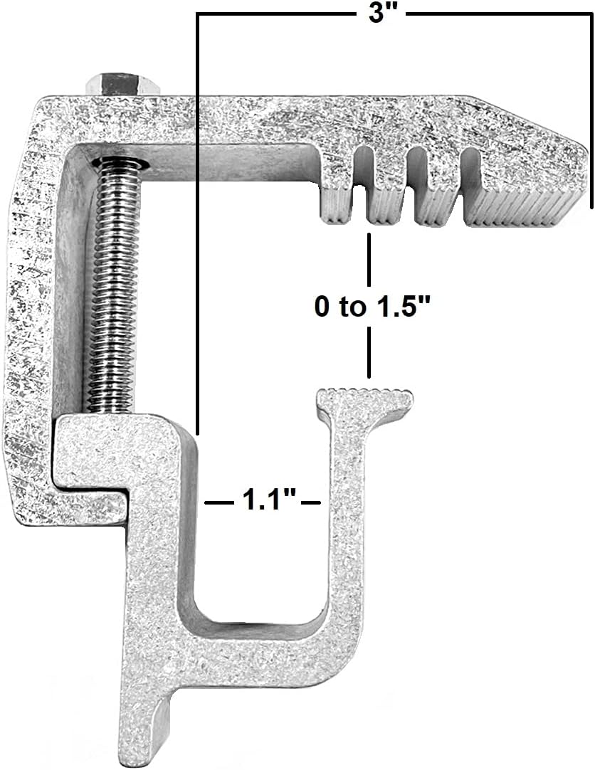 Truck Bed Topper and Clamps for Ford Super Duty (4)