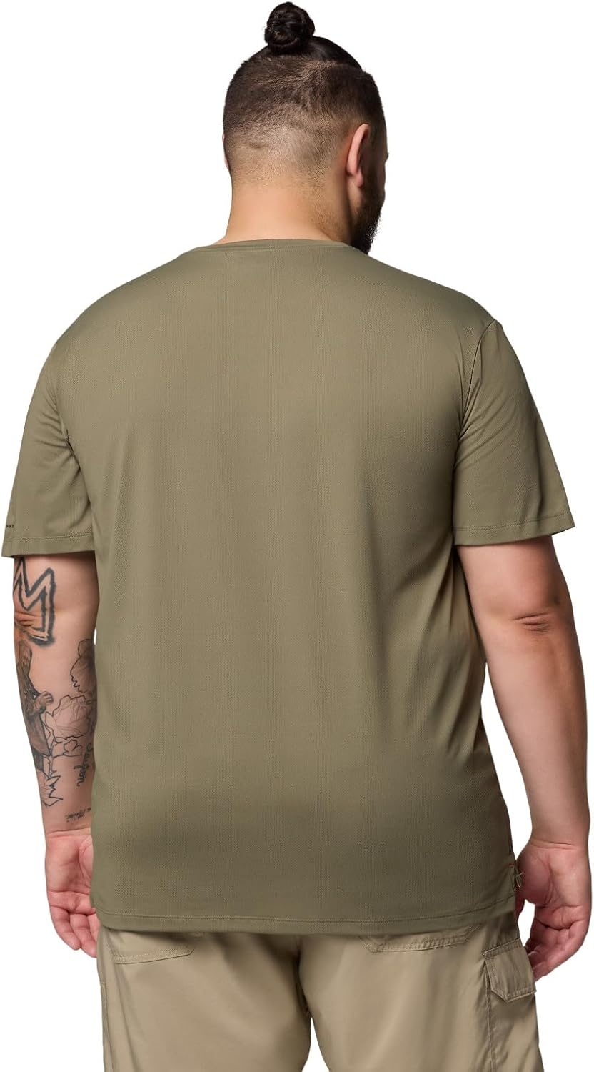Columbia Mens Tech Trail Utility Short Sleeve Crew - Image 6
