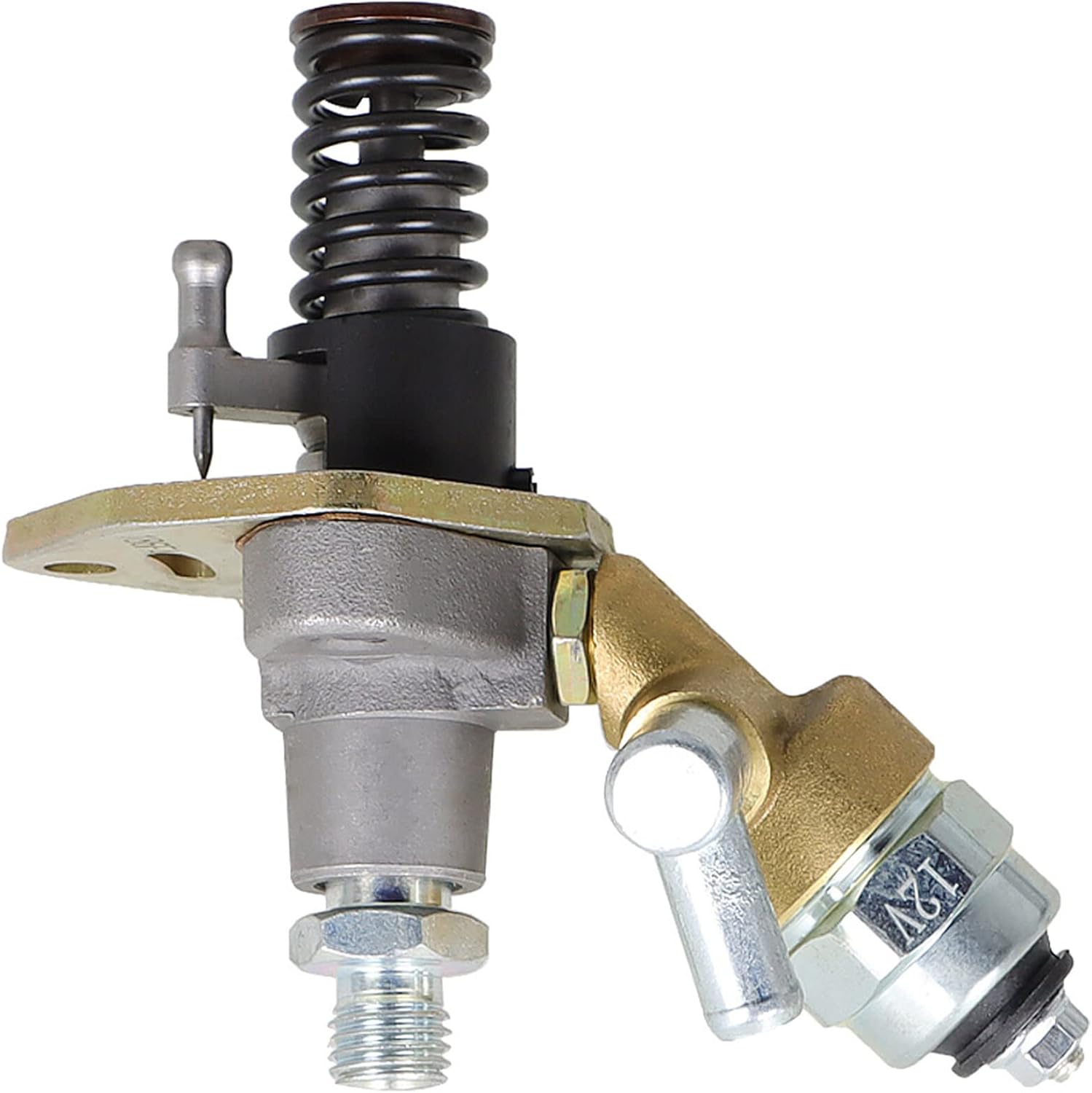 Diesel Fuel Injector Pump 186 186F with Solenoid Replacement for Yanmar L100 10HP Generator