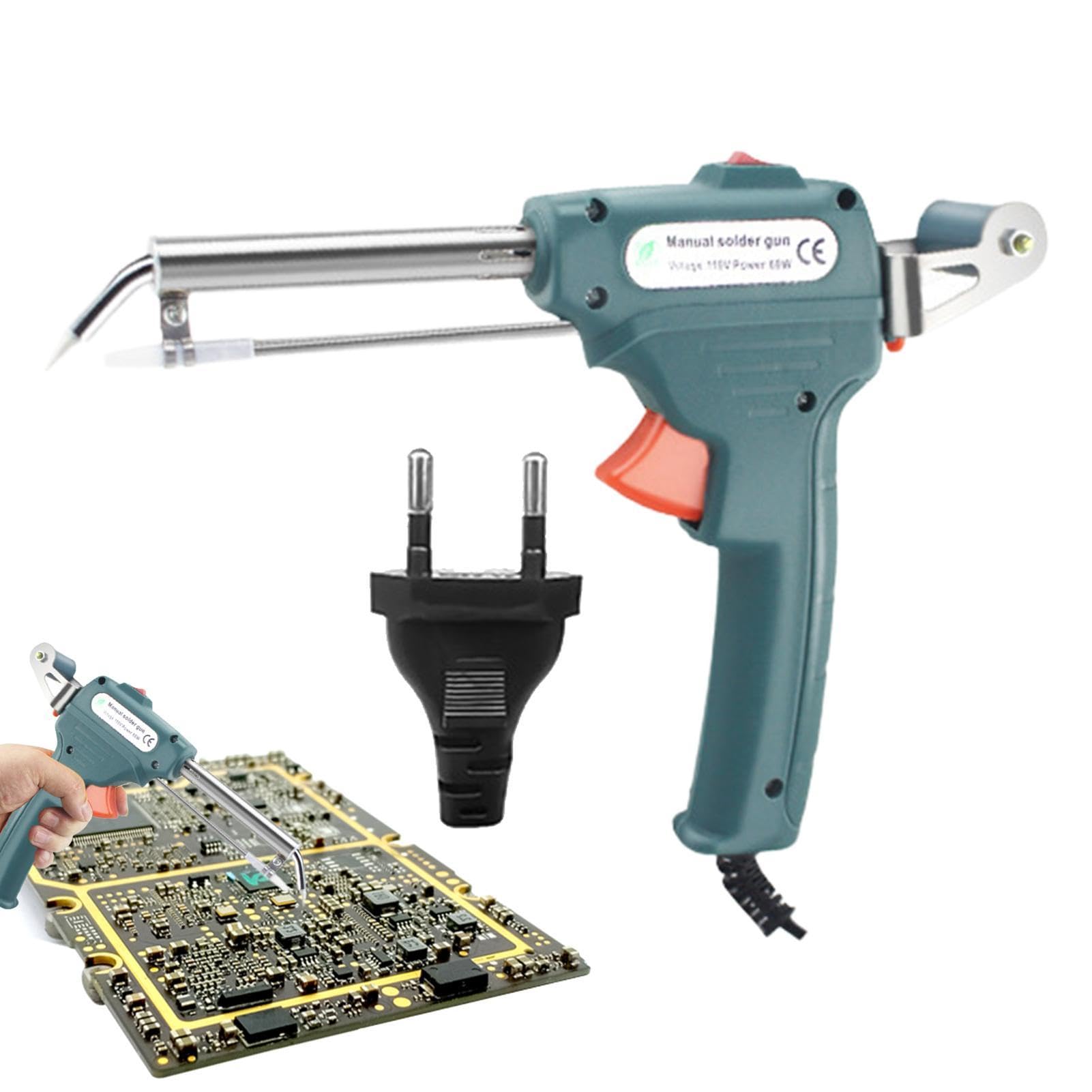 Kit de soldadura, soldador,Paquete de soldadura manual de calentamiento externo - Herramienta de reparación electrónica para el hogar, alimentación automática de estaño, temperatura ajustable