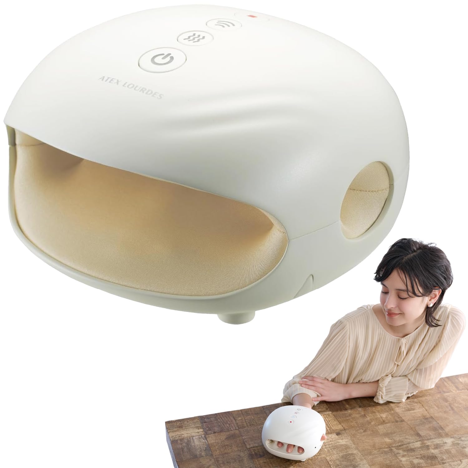 Amazon.co.jp: アテックス ATEX マッサージ器 ルルド ハンドマッサージ 
