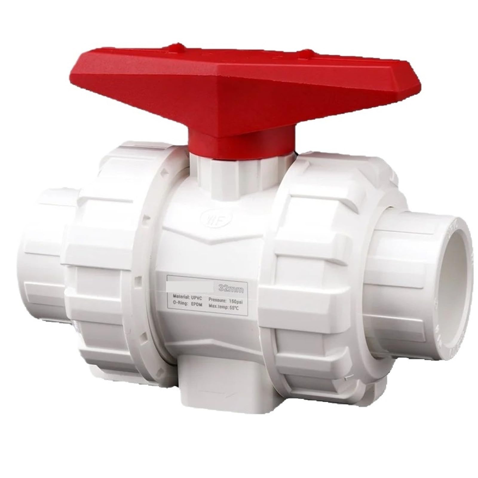 Belovek Socket 20Mm/25Mm/32Mm/40Mm/50Mm Pvc True Union Ball Valve Connectors Garden Irrigation Tube Fittings Aquarium Tank Adapter