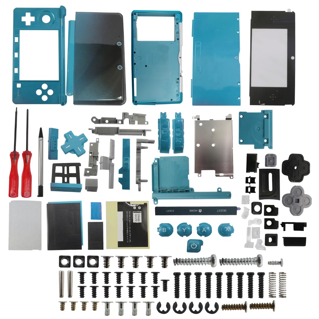 Amazon.com: Upgraded Gaming Console Housing Shell Repair Parts Fit
