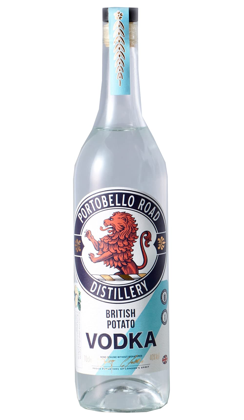 British Potato Vodka 70 cl 40% ABV