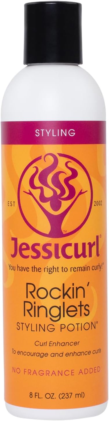 Jessicurl, Rockin' Ringlets Styling Potion, No Fragrance Added, 8 Fl oz. Curl...