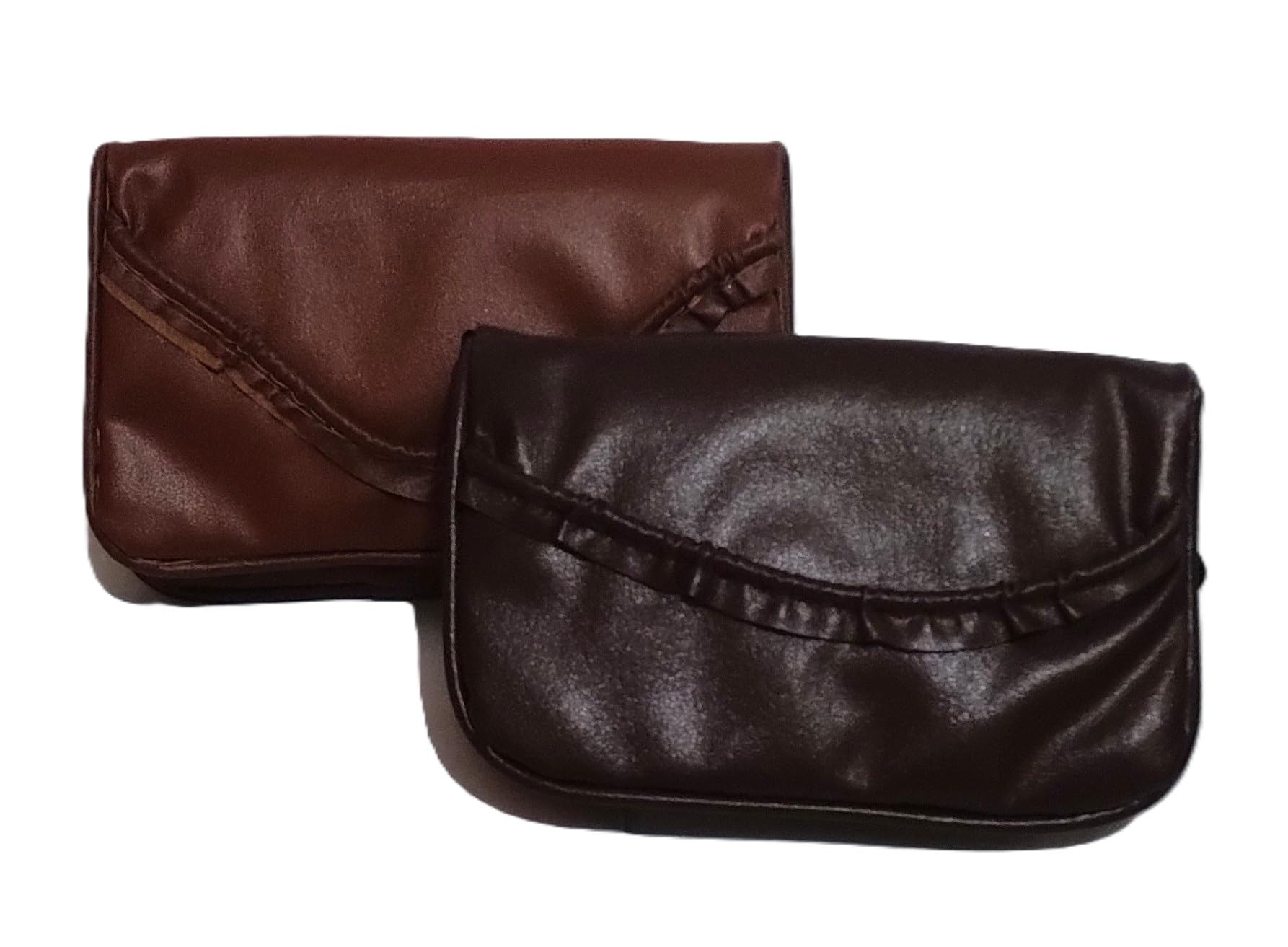 Black Leather Women's Coin Wallet-image-33