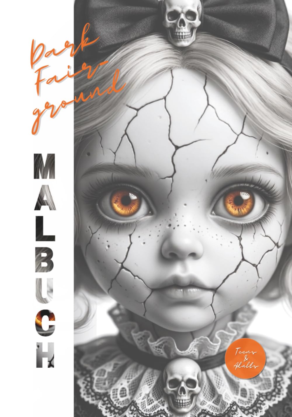 Dark Fairground - Malbuch: Ein fantasievolles Malbuch für Jugendliche und Erwachsene | Der etwas andere Jahrmarkt - zwischen Schatten, vergessenen ... | Mit einzigartigen „Special-Effect“-Seiten