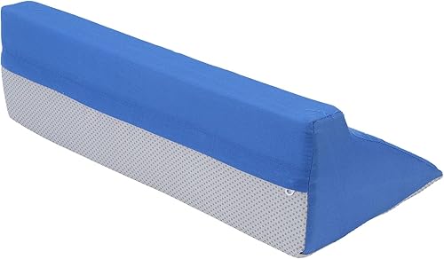 Miniatura 4 de Almohada de apoyo corporal, almohada de cuña lavable para úlceras de decúbito material de esponja para hospital en casa (19.7 x 9.8 x 5.9 in)