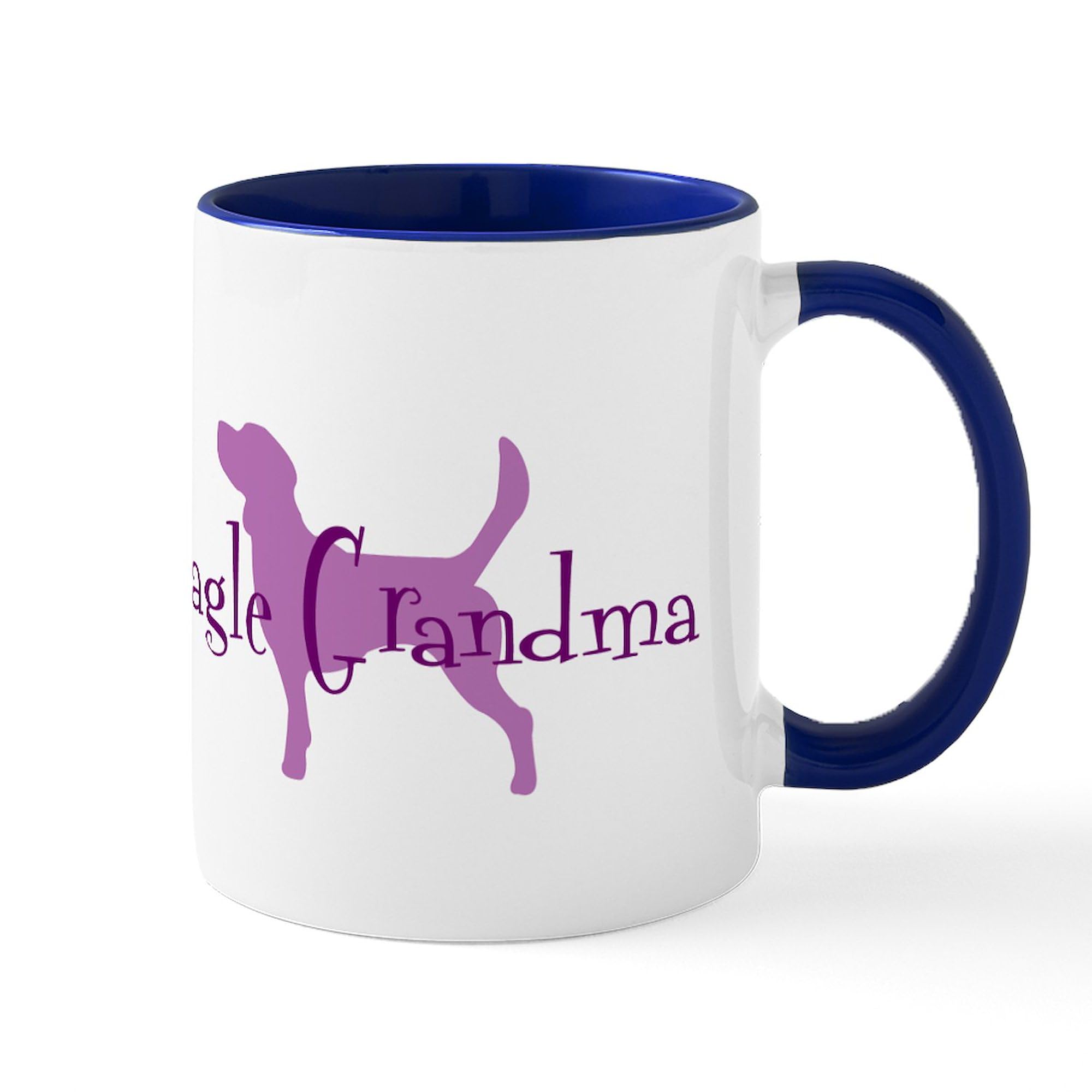 CafePress Beagle Grandma Mug 11 oz (325 ml) Ceramic Coffee Mug