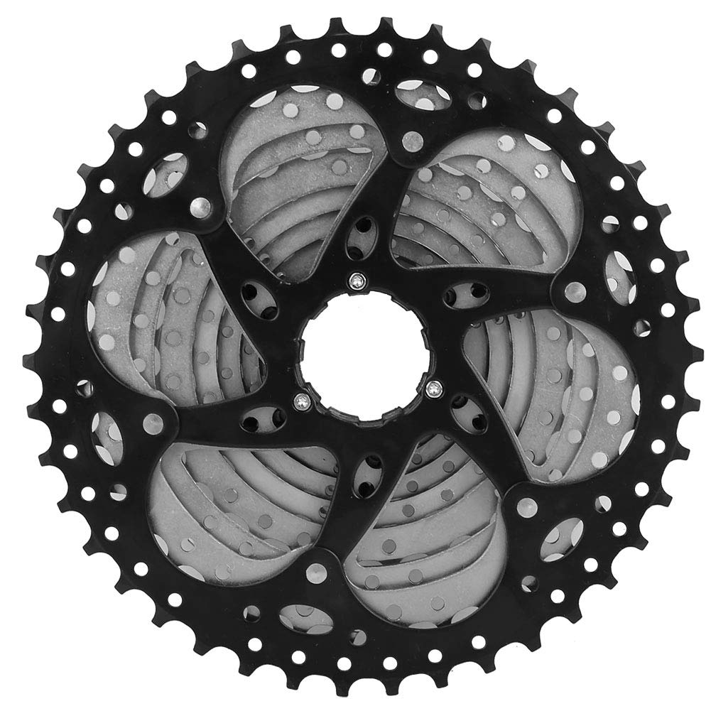 RiToEasysports Kassettenfreilaufritzel 10-Fach 11-42T Mountain Race Bike Ersatzteil Zubehör Deore Cs-M4100-10 11-42T 10Er Fahrrad Kassette
