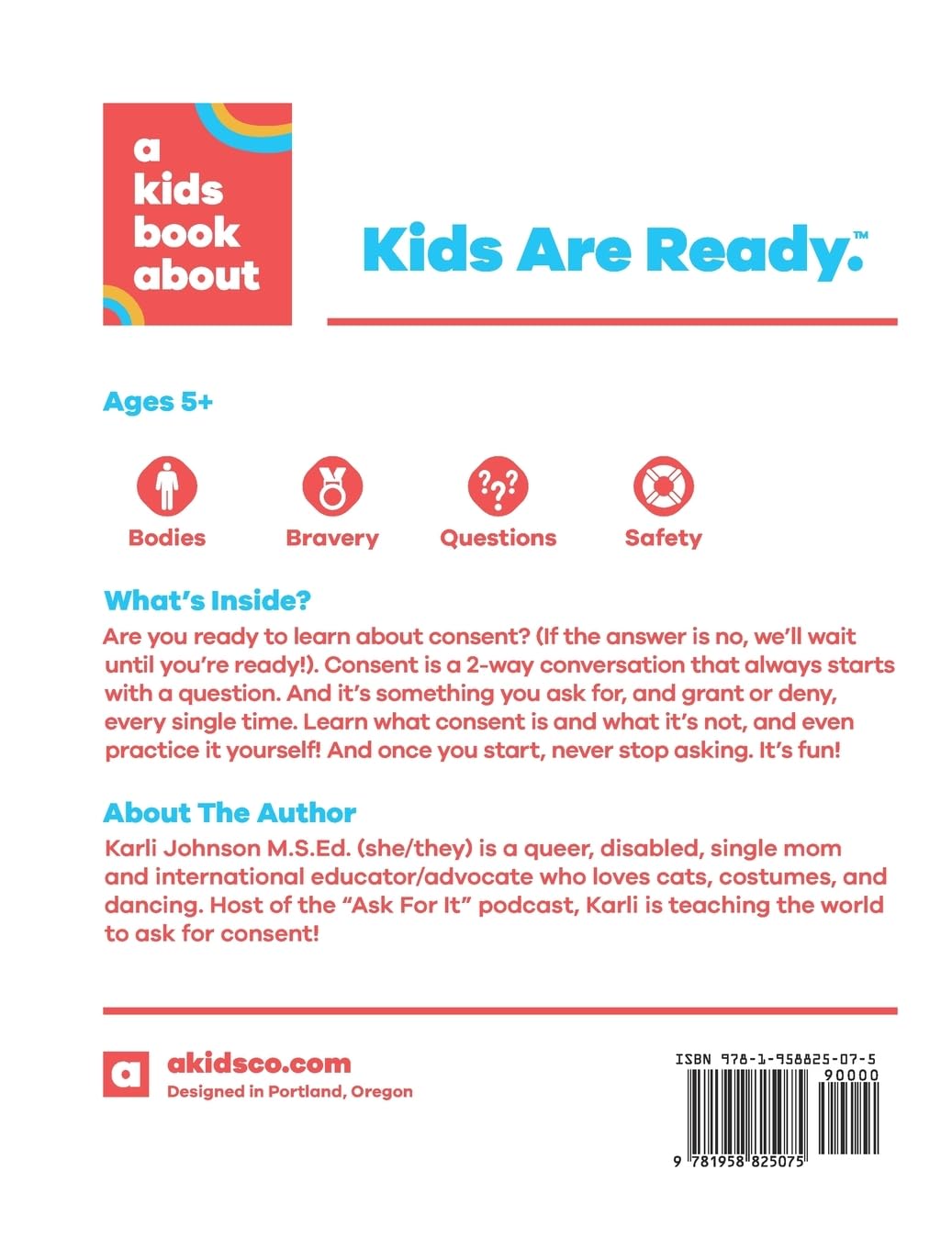 A Kids Book About Consent
