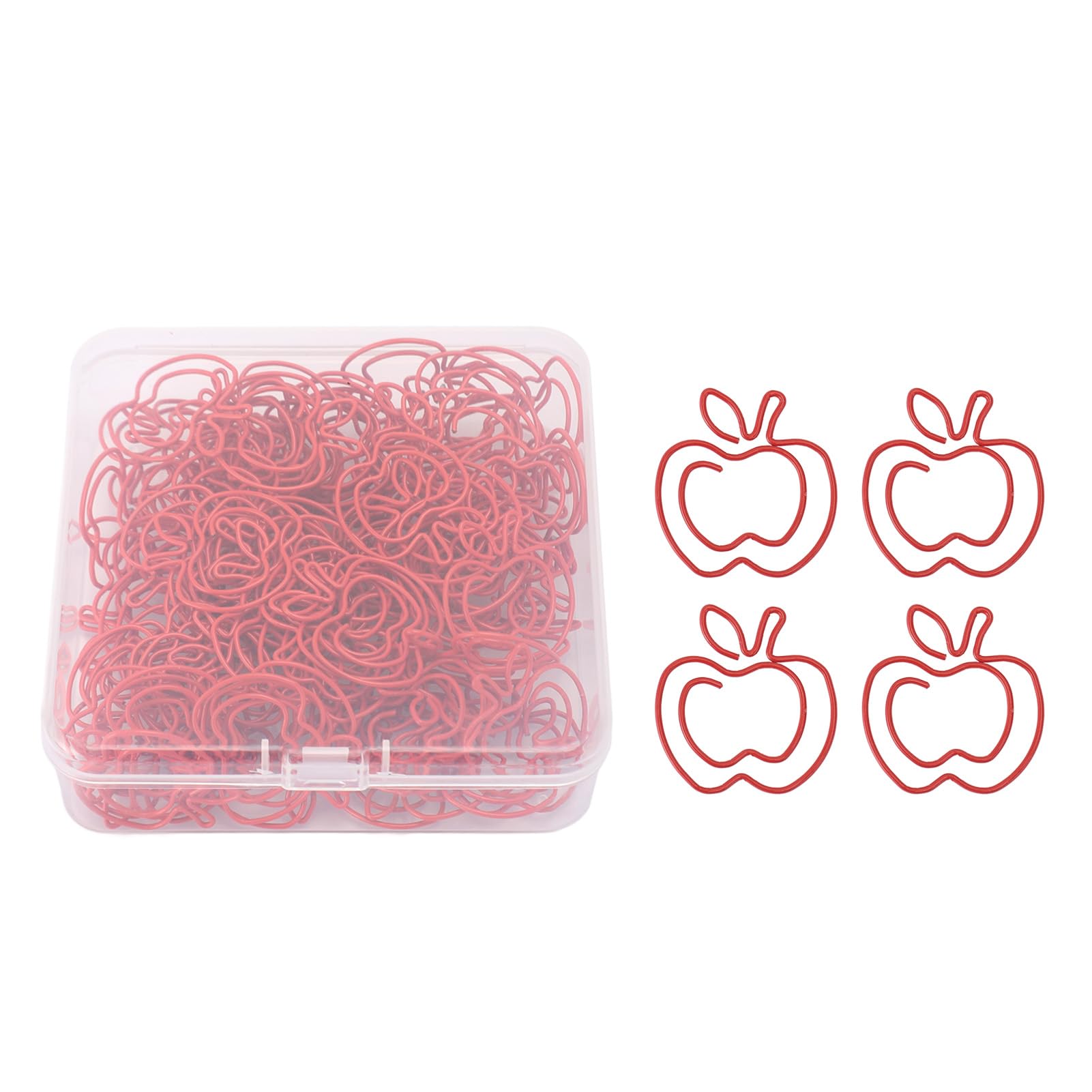 kantoorartikelen Zilvesta Paperclips R2 staal set van 100 clips