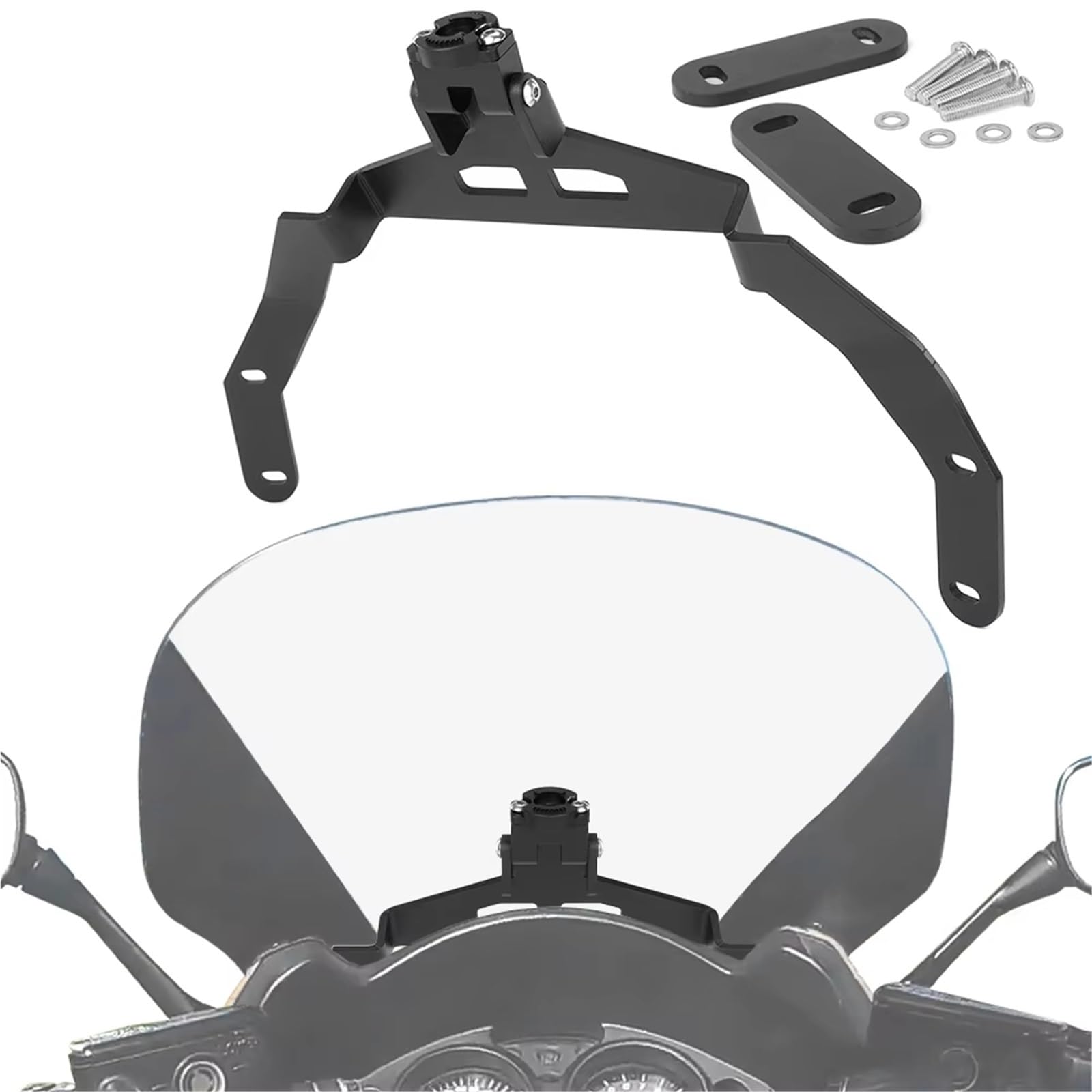 Für CBF 1000 2006-2009 Für CBF 600S 2004-2012 Motorrad GPS Halterung Navigation Platte Halterung Ständer Motorrad Handyhalterung(Type 5)