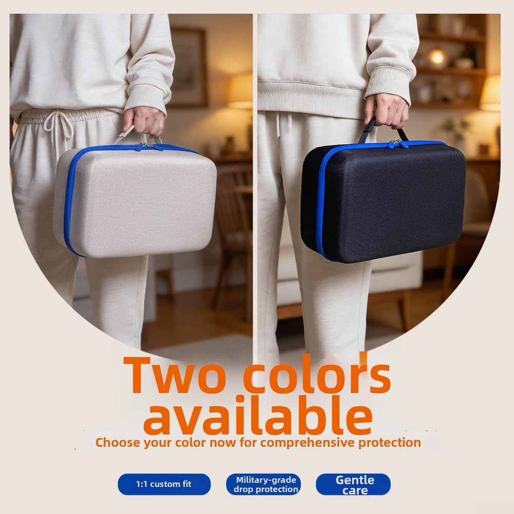 Borsa da viaggio per nebulizzatore NE-C900 e NE-C28C900N con guscio resistente e layout interno spazioso in rete (GC-1036 bianco)