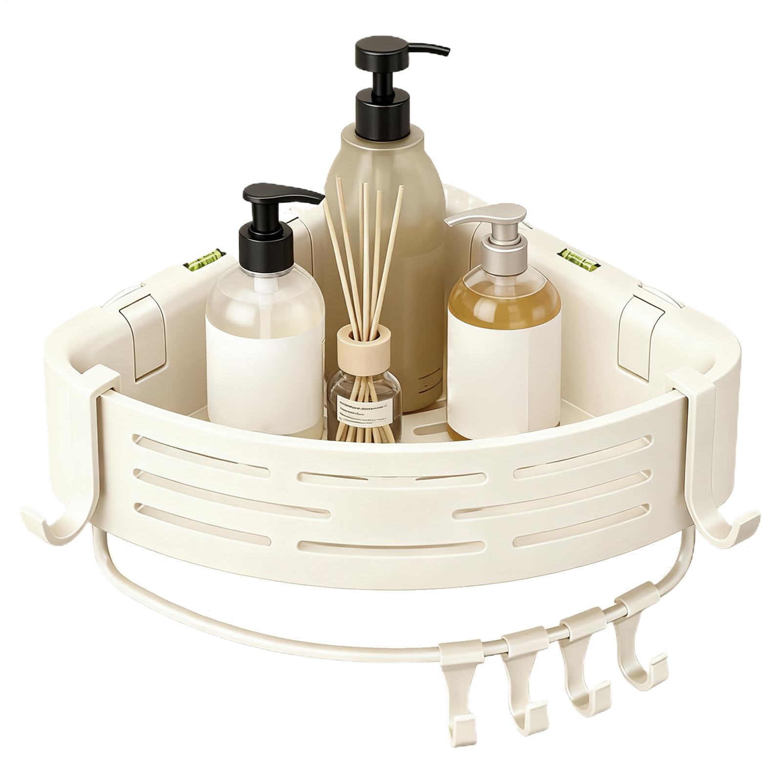 Rangement de douche sans perçage pour fixer l'étagère d'angle facilement